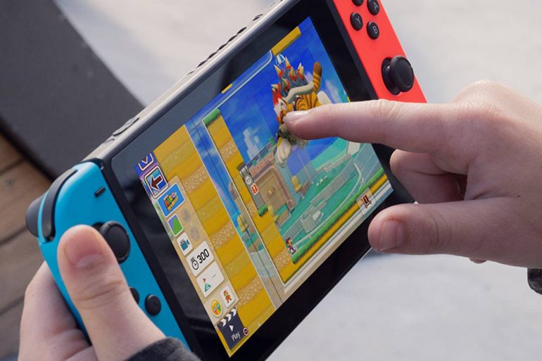 nintendo switch en action