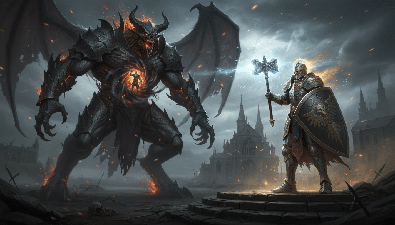 découvrez la nouvelle cinématique exclusive de diablo iv : lord of hatred, annonçant l'arrivée imminente du paladin, un héros puissant prêt à combattre les forces des ténèbres.