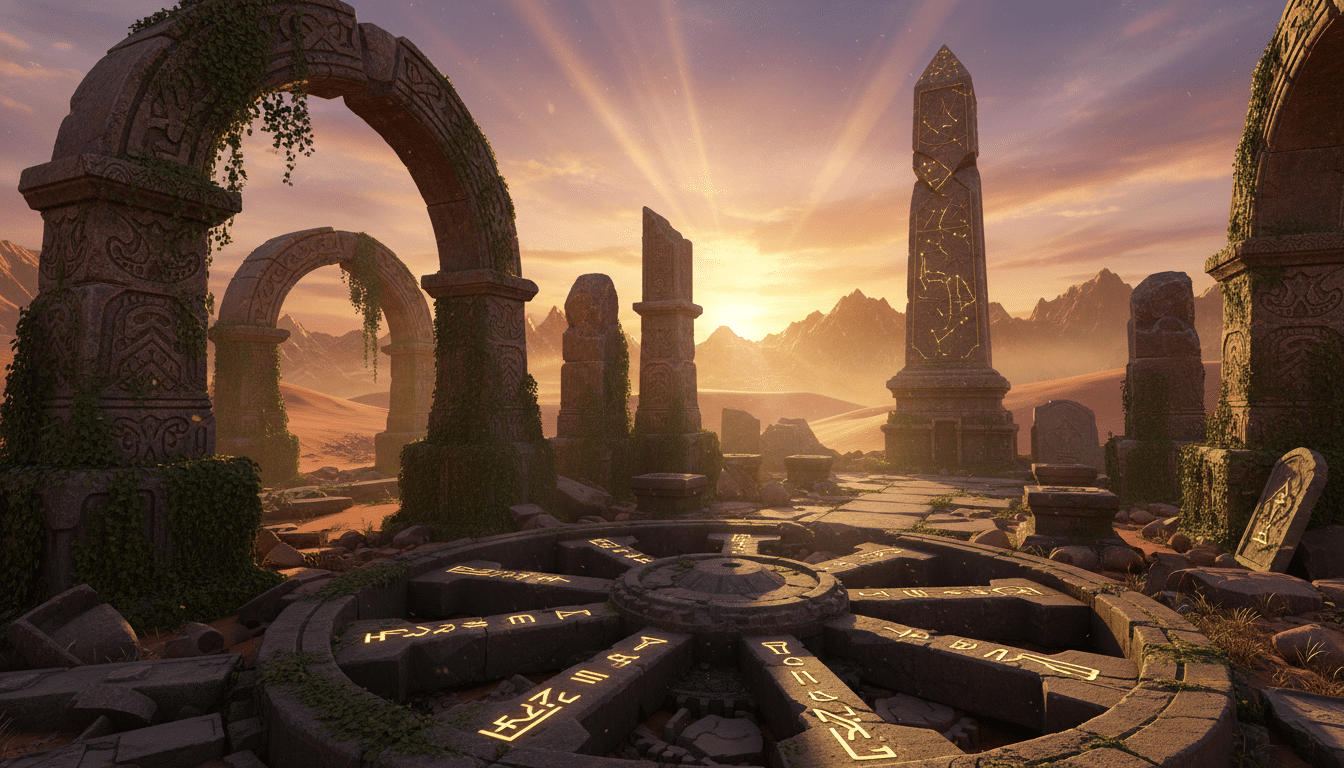 découvrez notre guide complet pour résoudre l'énigme des ruines des plaines du soleil levant dans crimson desert. astuces, stratégies et secrets révélés pour progresser efficacement.