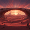 découvrez le pont de boucle-ciel, une aventure immersive captivante dans l'univers de crimson desert, alliant exploration et mystère au cœur d'un paysage époustouflant.