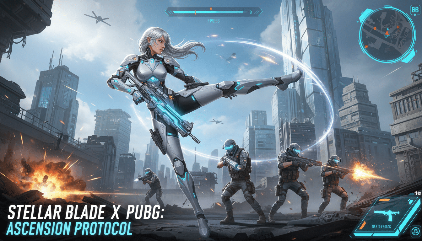 découvrez le nouveau mode pve xeno point dans pubg, une expérience unique combinant stratégie et action, accompagnée d'une collaboration exclusive avec stellar blade pour des aventures encore plus immersives.