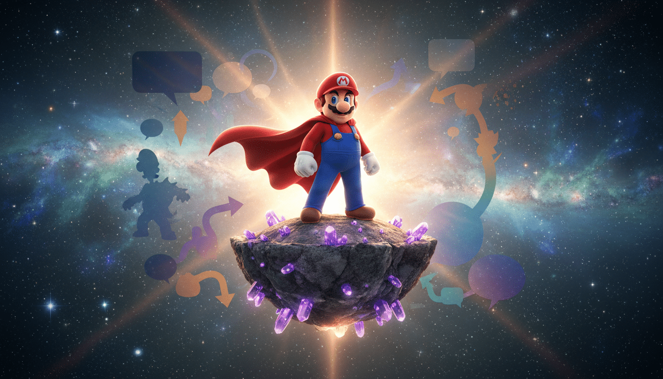 découvrez 'super mario galaxy le film', un divertissement authentique qui plonge au cœur des débats passionnés, offrant une expérience unique aux fans de la franchise emblématique.