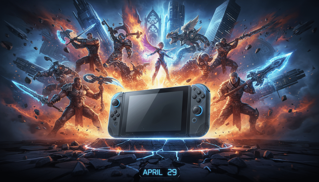 total chaos débarque sur switch 2 le 29 avril avec de nombreux contenus inédits à découvrir. préparez-vous à une expérience de jeu explosive et renouvelée !