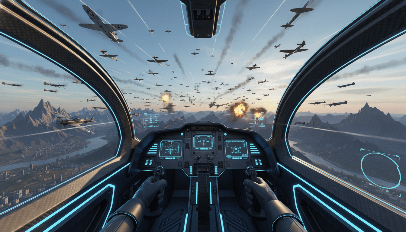 découvrez aces of thunder, une simulation de vol et de combat aérien en réalité virtuelle offrant une expérience immersive intense pour les passionnés d'aviation et d'action.