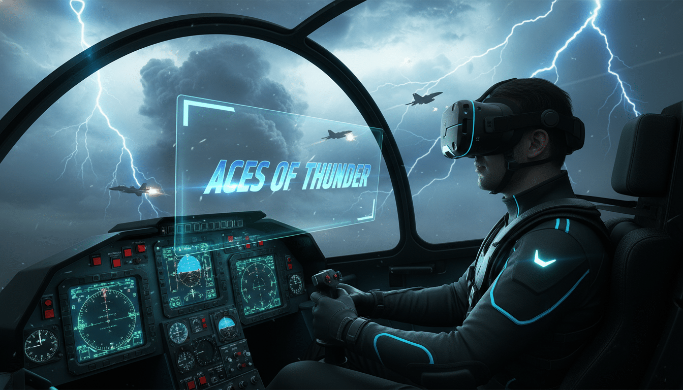 découvrez aces of thunder, une simulation de vol et de combat aérien en réalité virtuelle offrant une immersion totale pour les passionnés d'aviation et d'action.
