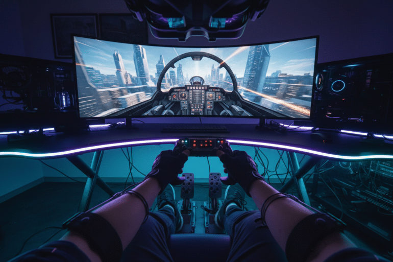 découvrez aces of thunder, une simulation de vol et de combat aérien en réalité virtuelle offrant une immersion totale pour les passionnés d'aviation et d'action.