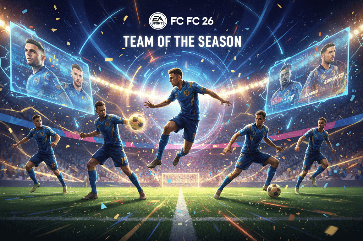 découvrez les nouvelles sélections exclusives de la team of the season dans ea sports fc 26 et vivez une expérience de jeu unique avec des joueurs d'élite.