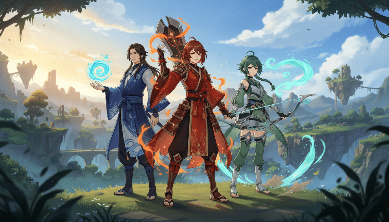 genshin impact dévoile sa prochaine mise à jour majeure avec l'arrivée de trois nouveaux personnages inédits, promettant une expérience enrichie et de nouvelles aventures passionnantes.