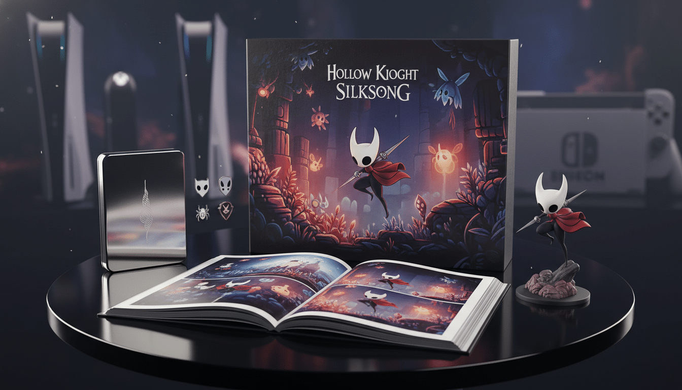 découvrez l'édition collector physique exclusive de hollow knight silksong, disponible sur ps5, xbox et switch 2. une occasion unique pour les fans de posséder ce chef-d'œuvre en version collector.