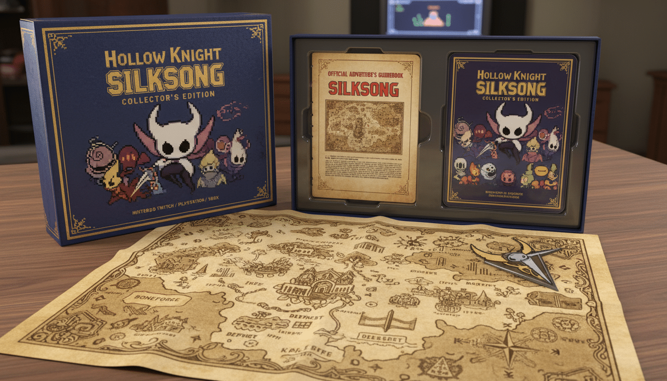découvrez l'édition collector physique exclusive de hollow knight silksong, disponible sur ps5, xbox et switch 2. un objet incontournable pour les fans du jeu !