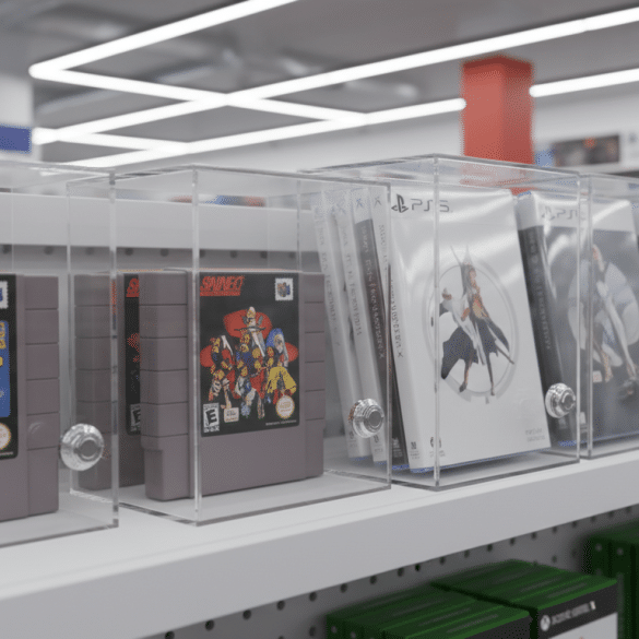 découvrez les boîtiers antivols pour jeux vidéo chez micromania, protégeant vos jeux du rétro aux nouveautés avec style et sécurité.