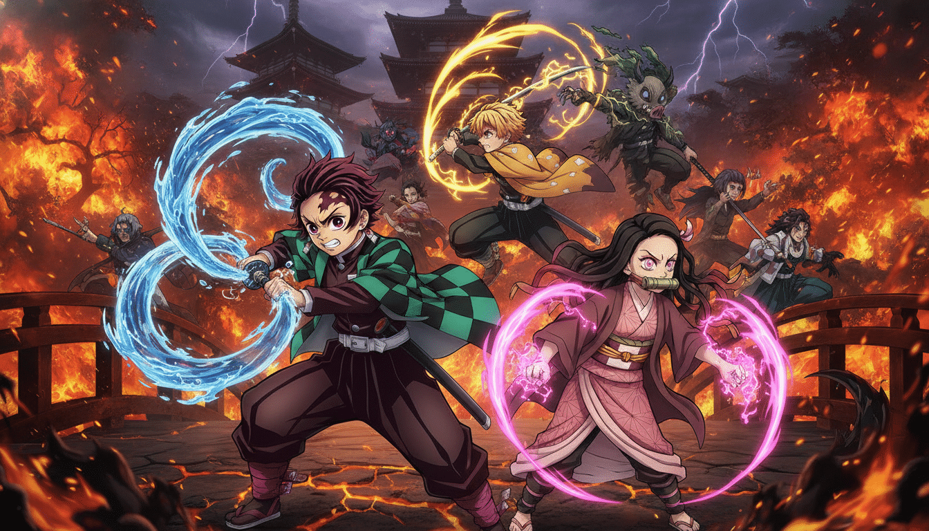 découvrez demon slayer : kimetsu no yaiba – the hinokami chronicles 2 sur switch 2, désormais disponible avec l'intégralité des dlc pour une expérience de jeu complète et immersive.
