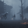 découvrez 'horses', l'étrange chef-d'œuvre horrifique de santa ragione, qui, après son retrait de steam, entame une lente renaissance financière captivante.