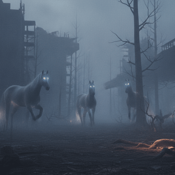 découvrez 'horses', l'étrange chef-d'œuvre horrifique de santa ragione, qui, après son retrait de steam, entame une lente renaissance financière captivante.