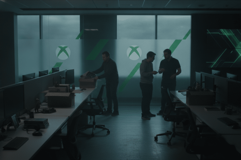 xbox anticipe une vague de licenciements imminente, suscitant des inquiétudes dans le secteur avec la possible fermeture d'un studio de développement.