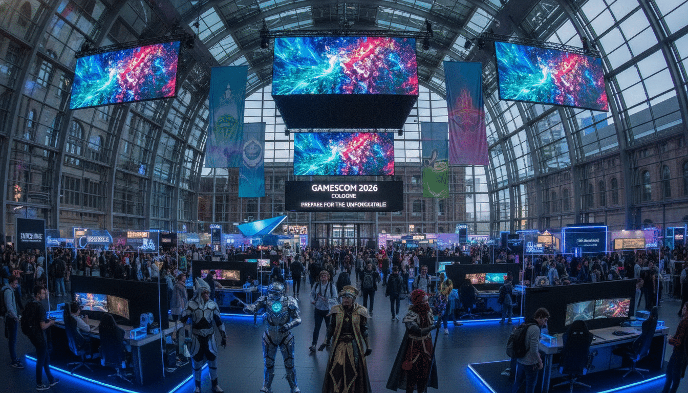 découvrez gamescom 2026 à cologne, une édition historique déjà complète, pleine de surprises et d'innovations pour tous les passionnés de jeux vidéo.