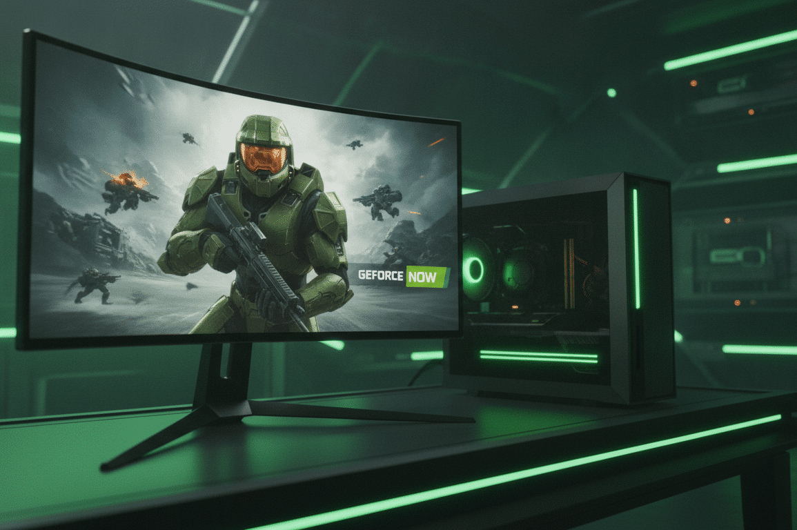 découvrez le dernier remake d'halo avec master chief, désormais disponible sur geforce now via l'abonnement nvidia. profitez d'une expérience de jeu améliorée en streaming.