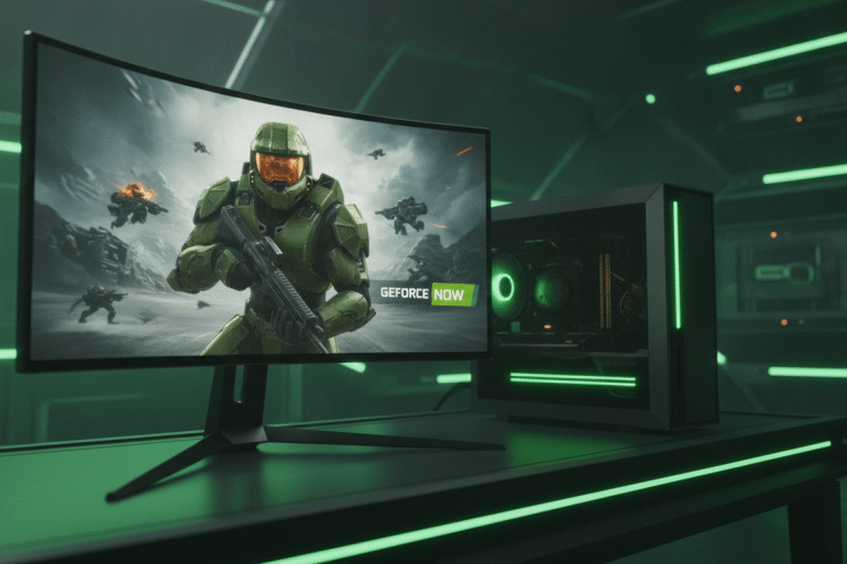 découvrez le dernier remake d'halo avec master chief, désormais disponible sur geforce now via l'abonnement nvidia. profitez d'une expérience de jeu améliorée en streaming.