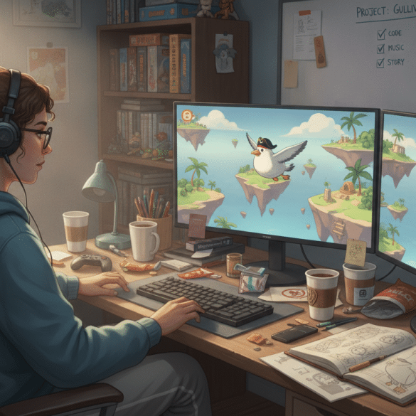 découvrez comment bryan martinet révolutionne le jeu vidéo avec goeland : seagull adventure, un projet ambitieux offrant une liberté totale aux joueurs.
