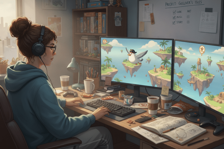 découvrez comment bryan martinet révolutionne le jeu vidéo avec goeland : seagull adventure, un projet ambitieux offrant une liberté totale aux joueurs.