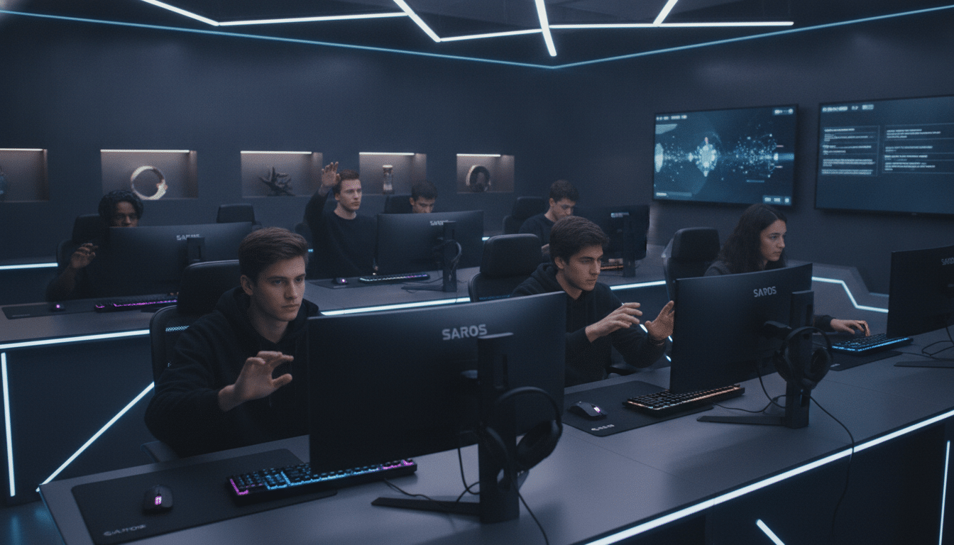 découvrez saros, l'école du gameplay, et profitez de sa version d'essai exclusive pour améliorer vos compétences de jeu.