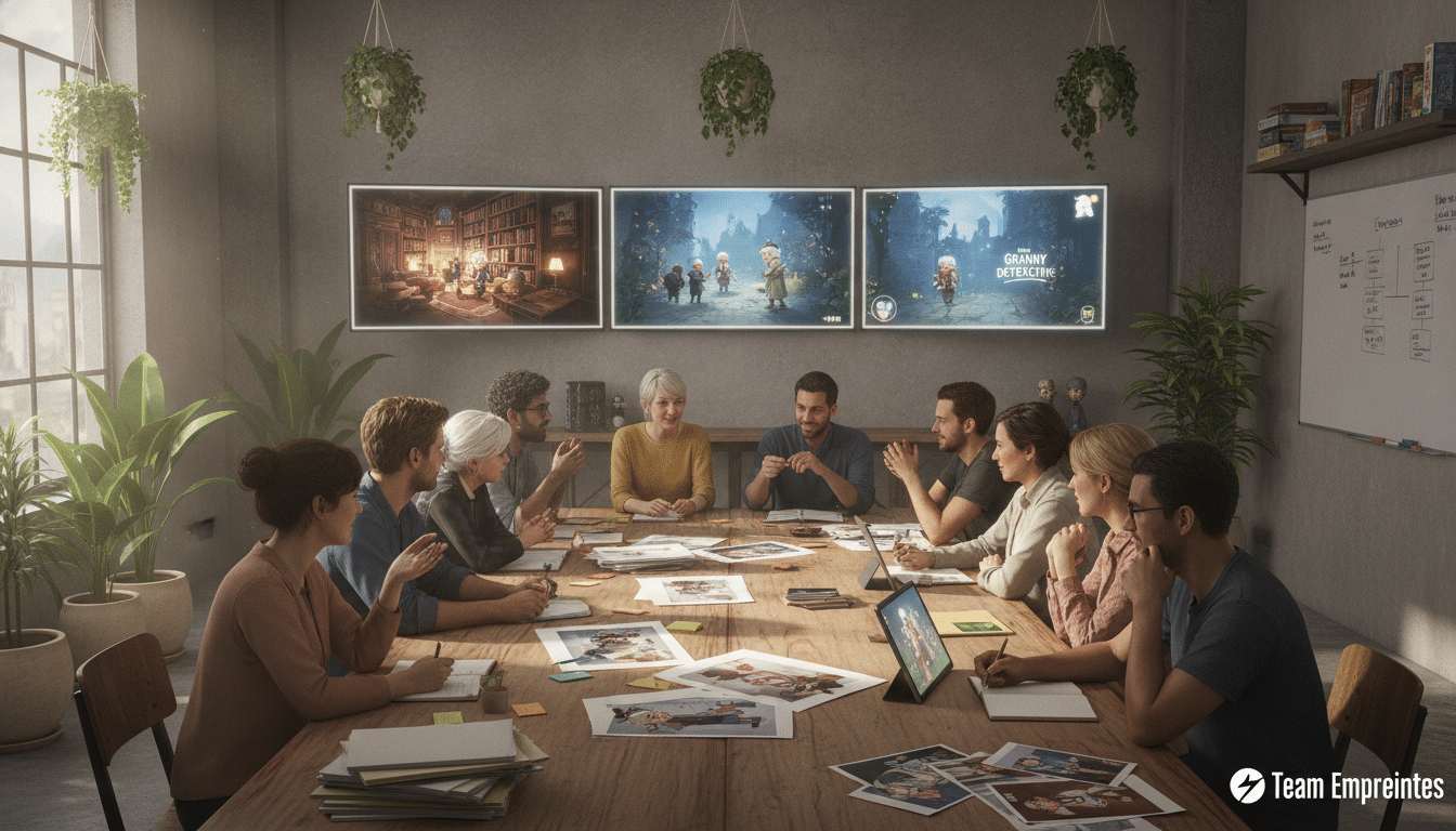 découvrez comment team empreintes explore l'innovation constante de the granny detective society, créant un sentiment de renouveau perpétuel dans le monde du jeu.