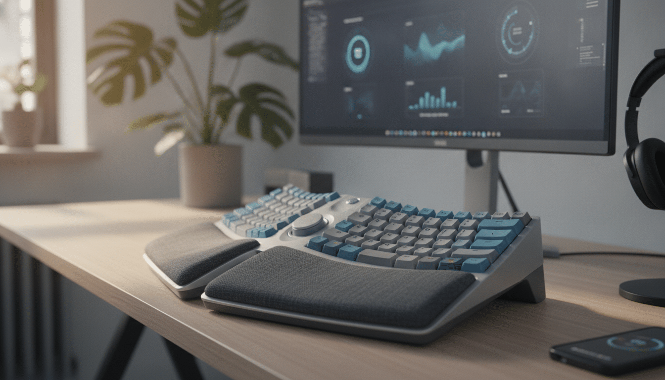 découvrez le test du trust keyra, un clavier ergonomique conçu pour offrir confort et simplicité aux novices, idéal pour améliorer votre expérience au bureau.