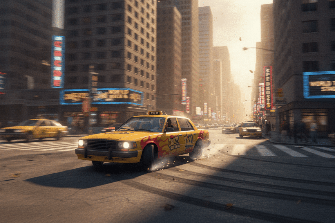 découvrez crazy taxi : world tour, un jeu palpitant mêlant départs fulgurants et freinages spectaculaires pour une expérience de conduite intense et divertissante.