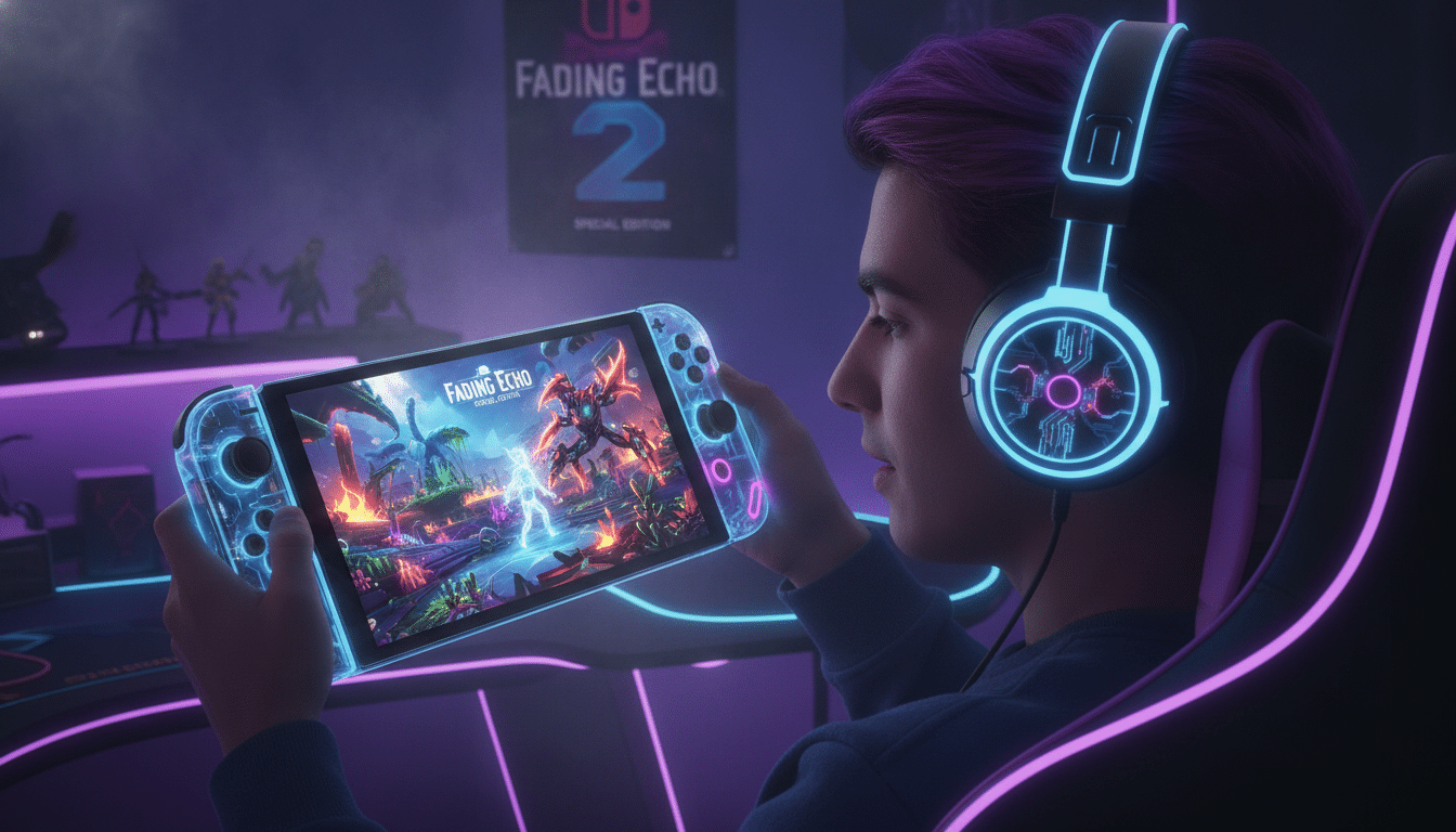 fading echo annonce une édition spéciale pour la switch 2, prévue dans son calendrier de lancement sur consoles, offrant une expérience unique aux joueurs.