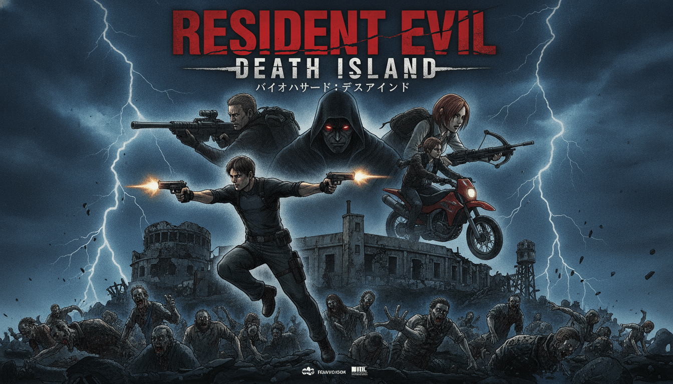 découvrez comment l'épique resident evil death island prend vie en manga captivant, mêlant action intense et suspense pour les fans de la saga.