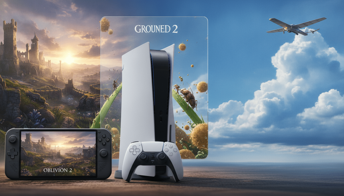 découvrez les nouveautés vidéoludiques de la semaine du 10 août : oblivion remastered sur switch 2, grounded 2 sur ps5 et wild blue skies, pour ne rien manquer des sorties incontournables.