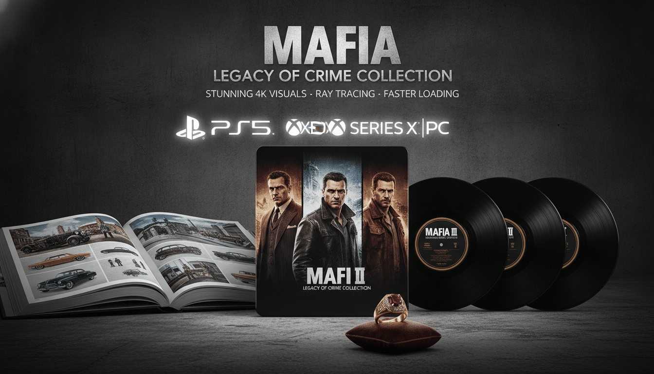 découvrez mafia : the omerta collection, réunissant toute la saga emblématique avec une version remasterisée de mafia : definitive edition pour une expérience immersive inédite.