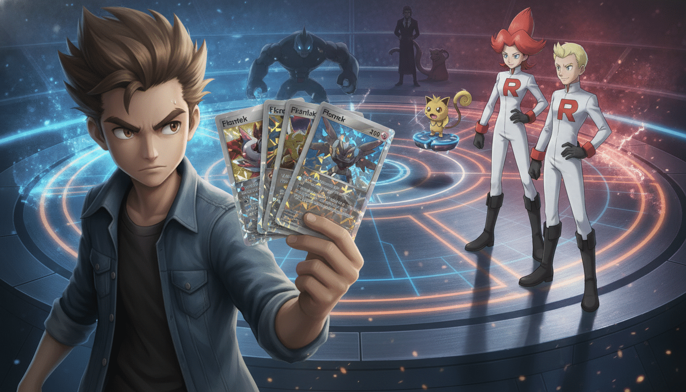 découvrez le nouveau volet de l'extension pokémon tcg pocket et préparez-vous à combattre la redoutable team rocket avec des cartes exclusives et des stratégies inédites.