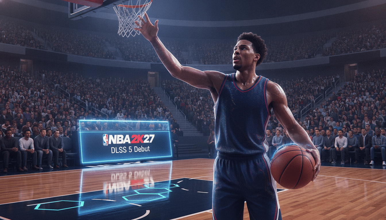 découvrez dlss 5, la technologie très débattue, qui fait ses débuts imminents avec nba 2k27 en première ligne, promettant des performances et une qualité visuelle améliorées.