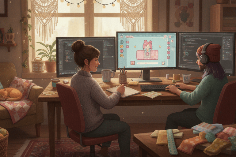 découvrez dressmaker, le jeu indépendant innovant qui transforme la couture virtuelle en une expérience captivante et créative, plébiscitée par les joueurs sur steam.