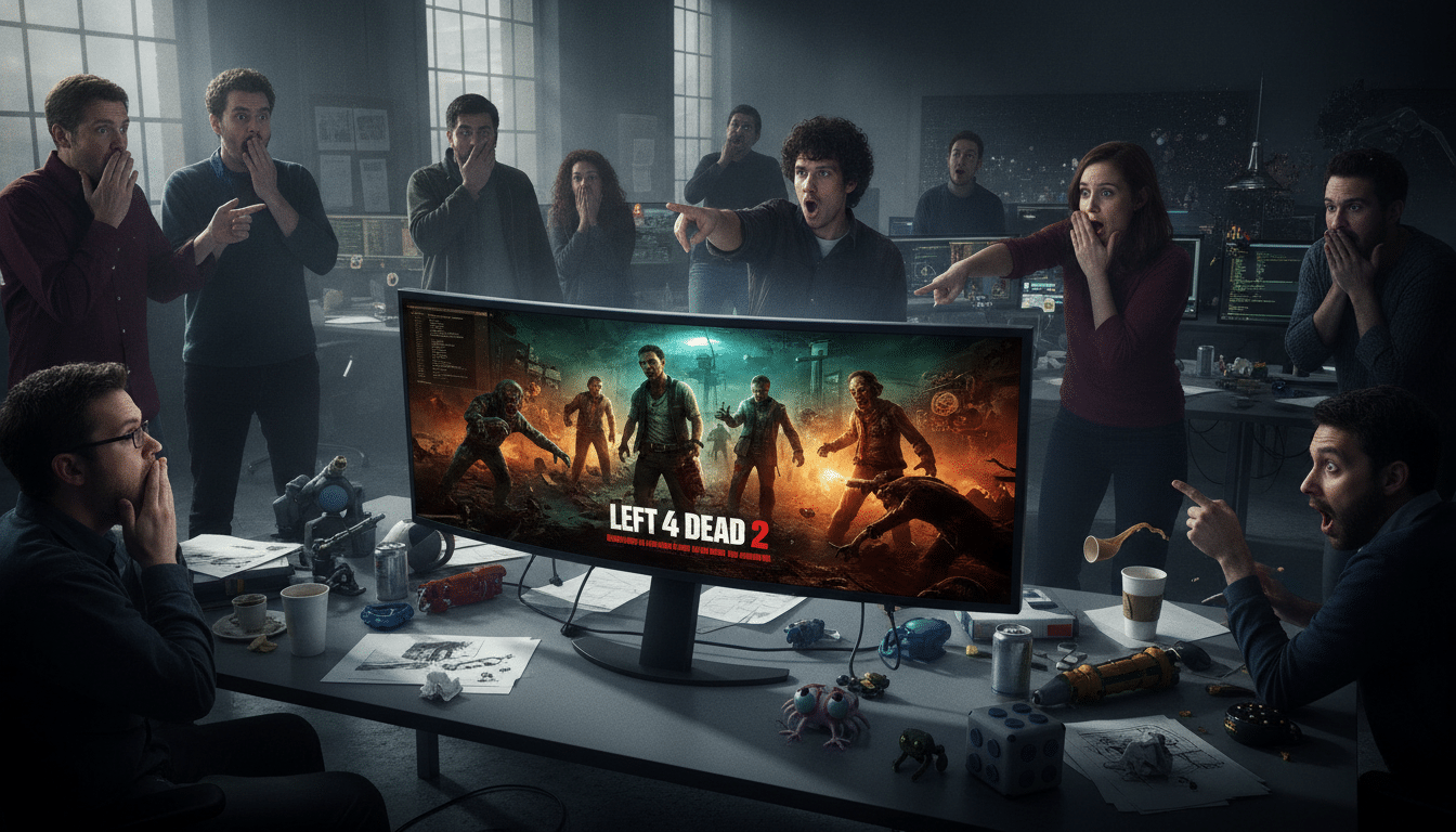 découvrez l'histoire surprenante du jour où valve a accidentellement révélé la bande-annonce de left 4 dead 2 avant sa sortie officielle.
