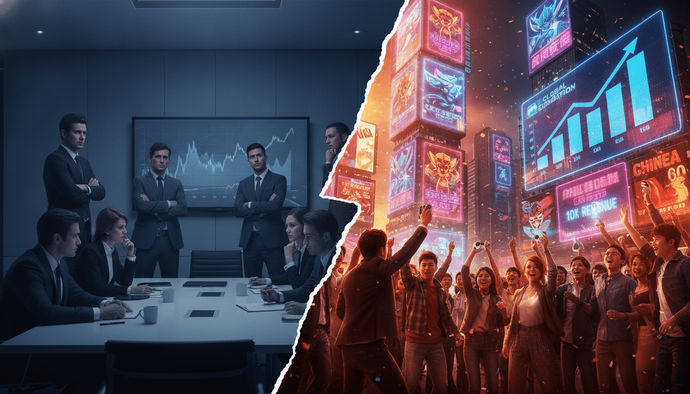découvrez comment l'industrie vidéoludique chinoise connaît une croissance spectaculaire et des revenus impressionnants, alors que l'occident reste hésitant.