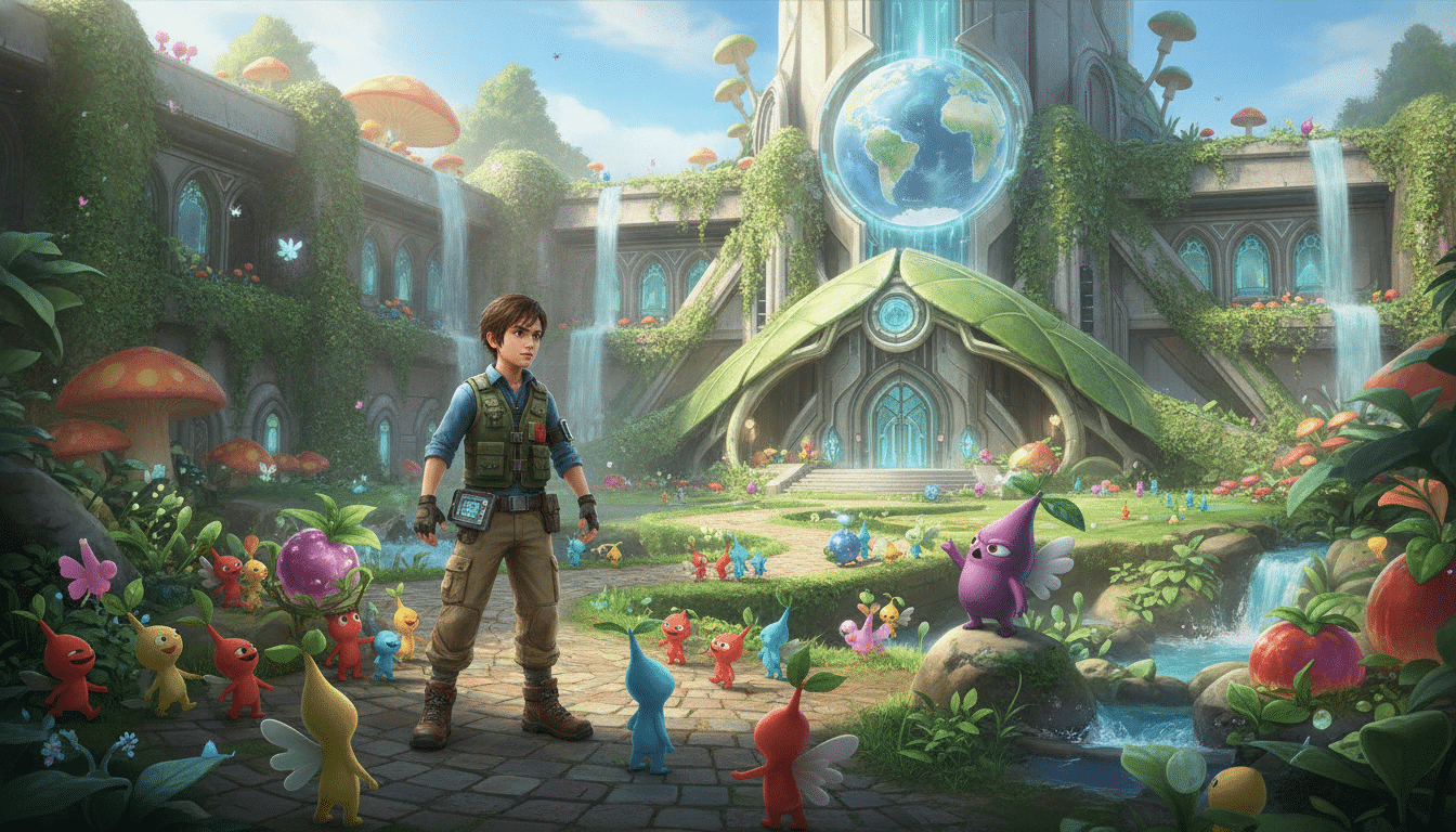découvrez pikmin 4 sur switch 2 et vivez une aventure captivante à l'académie dandori. devenez un maître stratège en guidant vos pikmin à travers des défis passionnants et explorez un univers coloré et stratégique.