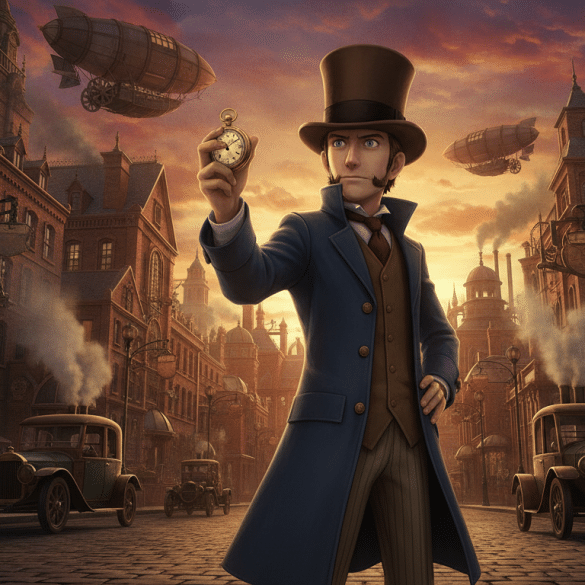 découvrez la sortie tant attendue de professeur layton et le nouveau monde à vapeur, prévue pour décembre. plongez dans une nouvelle aventure mystérieuse et captivante aux mécanismes steampunk.