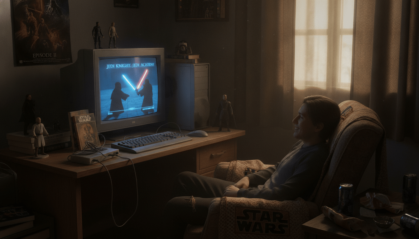 revivez votre passion pour star wars jedi knight : jedi academy, un classique intemporel malgré une intelligence artificielle limitée et une technologie ancienne, à travers un hommage nostalgique et émouvant.