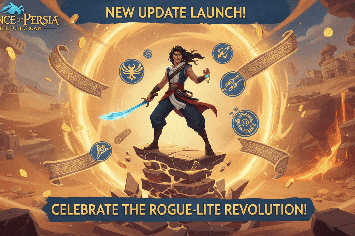 découvrez la mise à jour majeure de the rogue prince of persia à l'occasion de son anniversaire : gameplay enrichi, nouvelles fonctionnalités et corrections nombreuses pour une expérience améliorée.