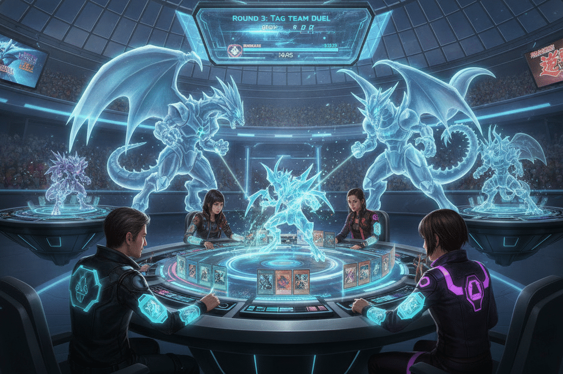 konami annonce un remake très attendu de yu-gi-oh! tag force 3, intitulé tag force gx, prévu pour février 2027, promettant une expérience de jeu améliorée pour les fans.