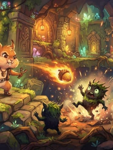 découvrez en vidéo les combats, les donjons et la boutique de pâtisseries d’acornia: mirror worlds, un univers fantastique plein de surprises.