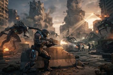 gears of war: e-day revisite les origines de la saga dans une aventure intense, mêlant combats brutaux, action spectaculaire et ambiance sombre.