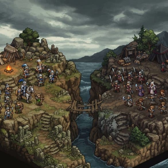 il y a 26 ans, yasumi matsuno faisait de tactics ogre un jeu de stratégie politique et moral, loin des récits manichéens habituels.