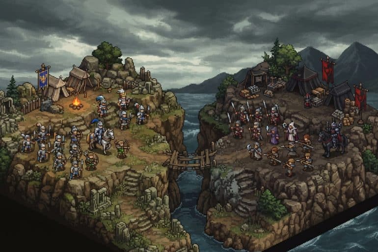 il y a 26 ans, yasumi matsuno faisait de tactics ogre un jeu de stratégie politique et moral, loin des récits manichéens habituels.