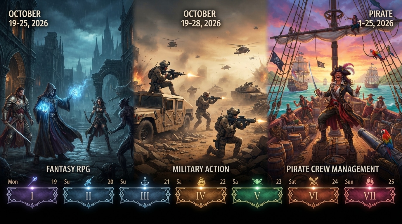 découvrez les sorties jeux vidéo de la semaine du 19 octobre, avec final fantasy resonance, call of duty: modern warfare 4 et bien d’autres nouveautés.