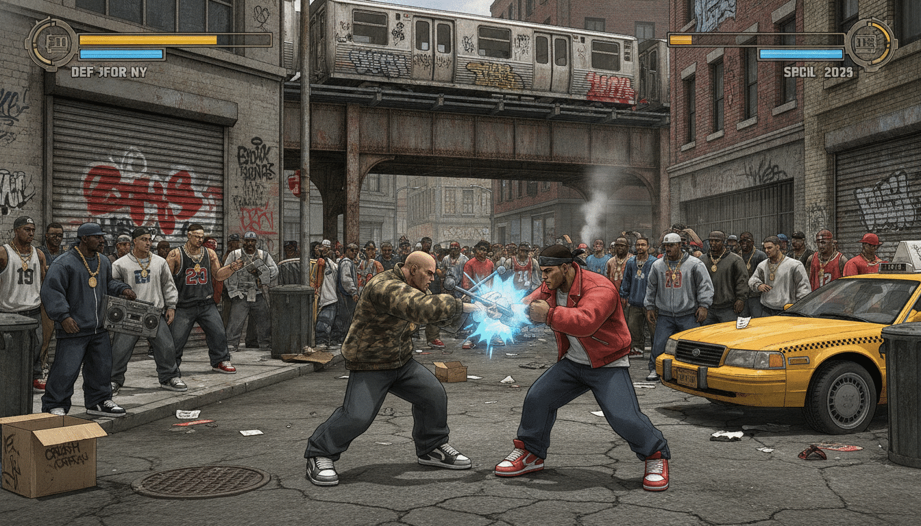 découvrez mémoire cash : def jam fight for ny, un voyage intense mêlant combats acharnés et culture hip-hop des années 2000, une expérience explosive incontournable.