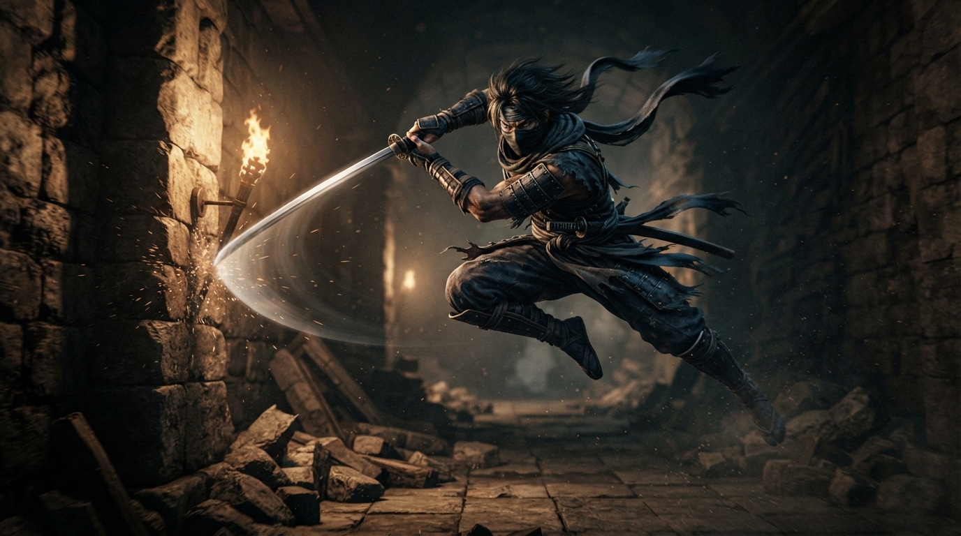 retour sur ninja gaiden black, un classique d’action où difficulté impitoyable, combats exigeants et échecs répétés transforment le défi en pur masochisme vidéoludique.