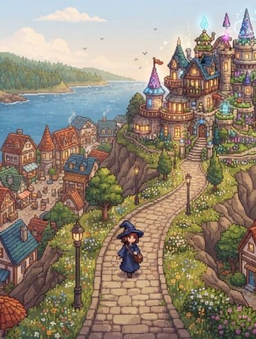 witchbrook, le jeu de sorcières de chucklefish, fera sa rentrée en janvier prochain : découvrez ce qui attend les élèves de cette école magique.